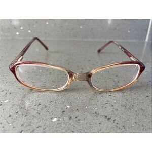 MODERN Speckle Eyeglasses Frames ONLY Purple 46-17-135 Purple/Crystal Full Rim